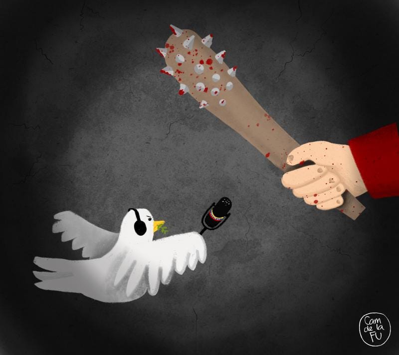 Cartoon by CamdelaFu