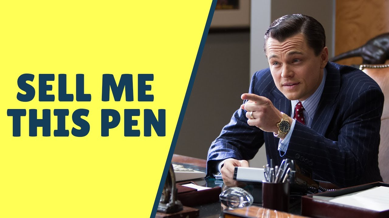 Sell Me This Pen - The Wolf of Wall Street - YouTube