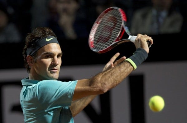 roger federer vs tomas berdych 2015 rome open