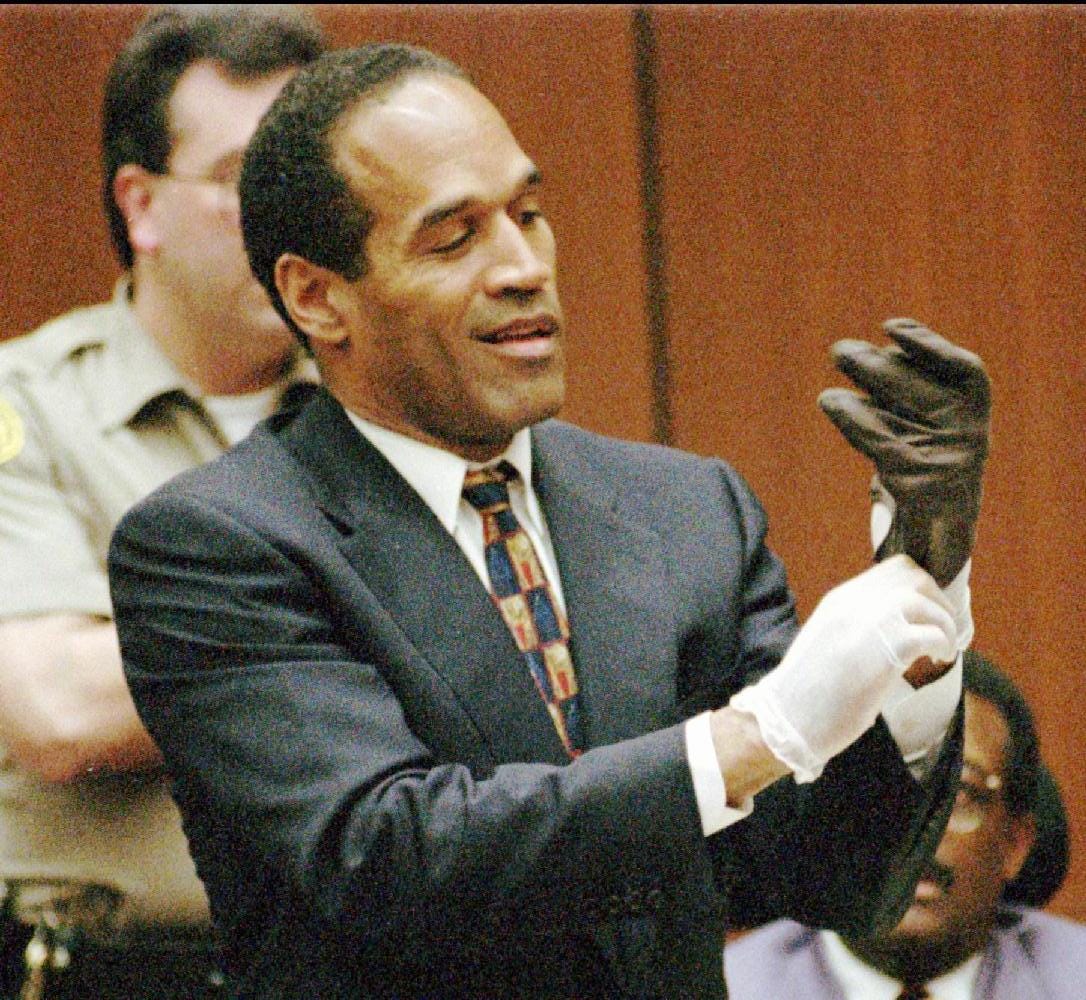 Oj Trying On Glove