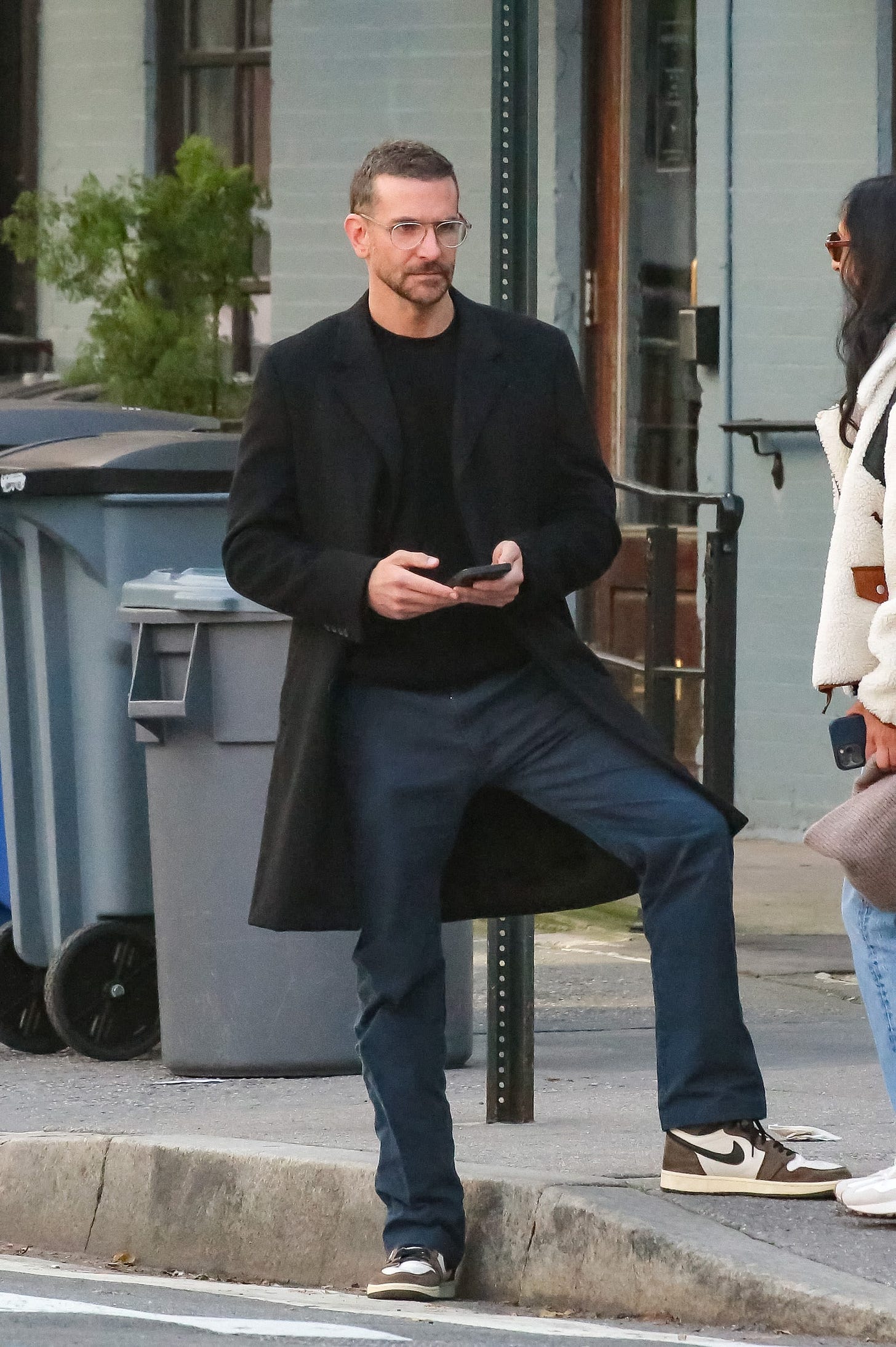 Bradley Cooper Supercharged a Simple Fall Look with $1,500 Air Jordans | GQ