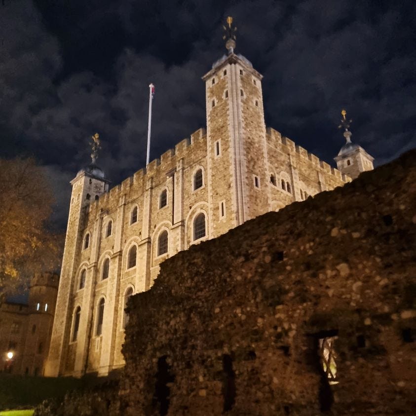 May be an image of castle and the Tower of London