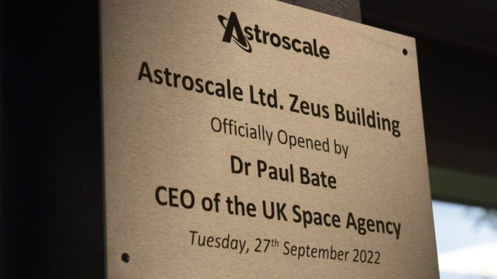 Astroscale Zeus Manufacturing Facility