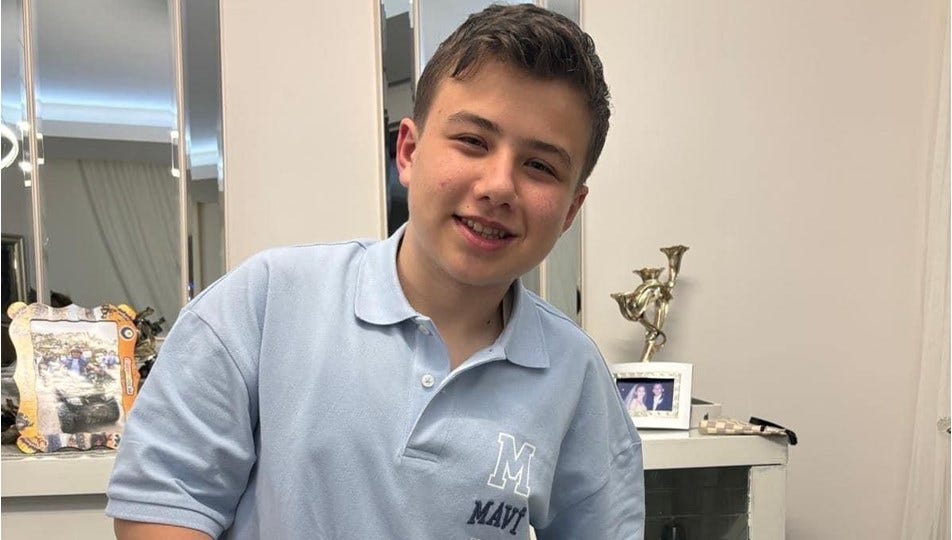 14 yaşındaki Egehan kalp krizi geçirip hayatını kaybetti