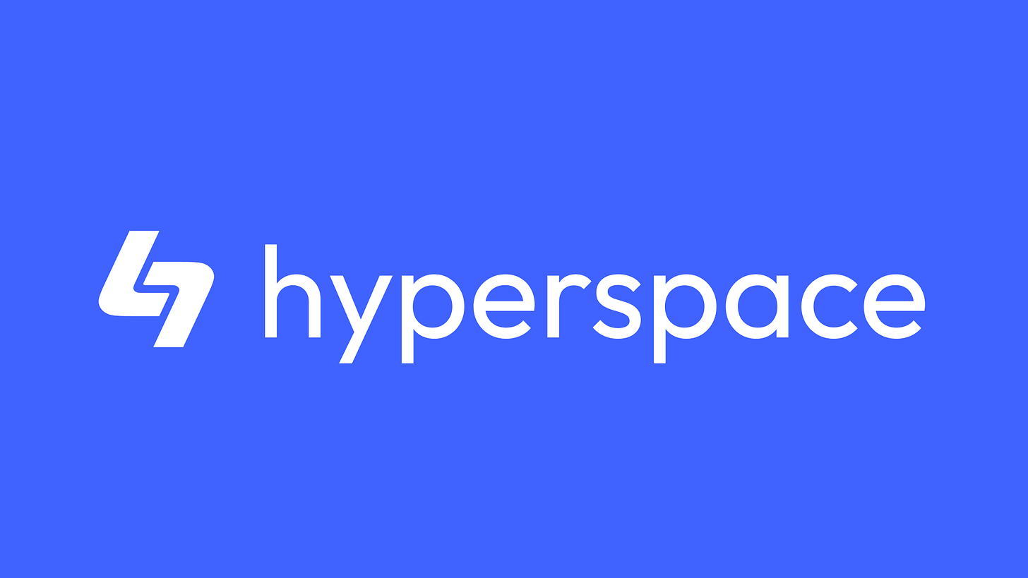 Hyperspace ✨ Solana NFT Marketplace & Aggregator on Twitter: "new logo 👀  first 3,000 people to interact https://t.co/hlD3IvRHlH" / Twitter