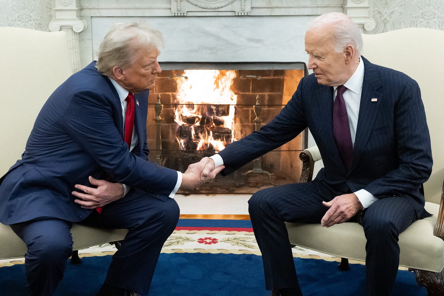 Trump met Biden in the Oval Office today : NPR