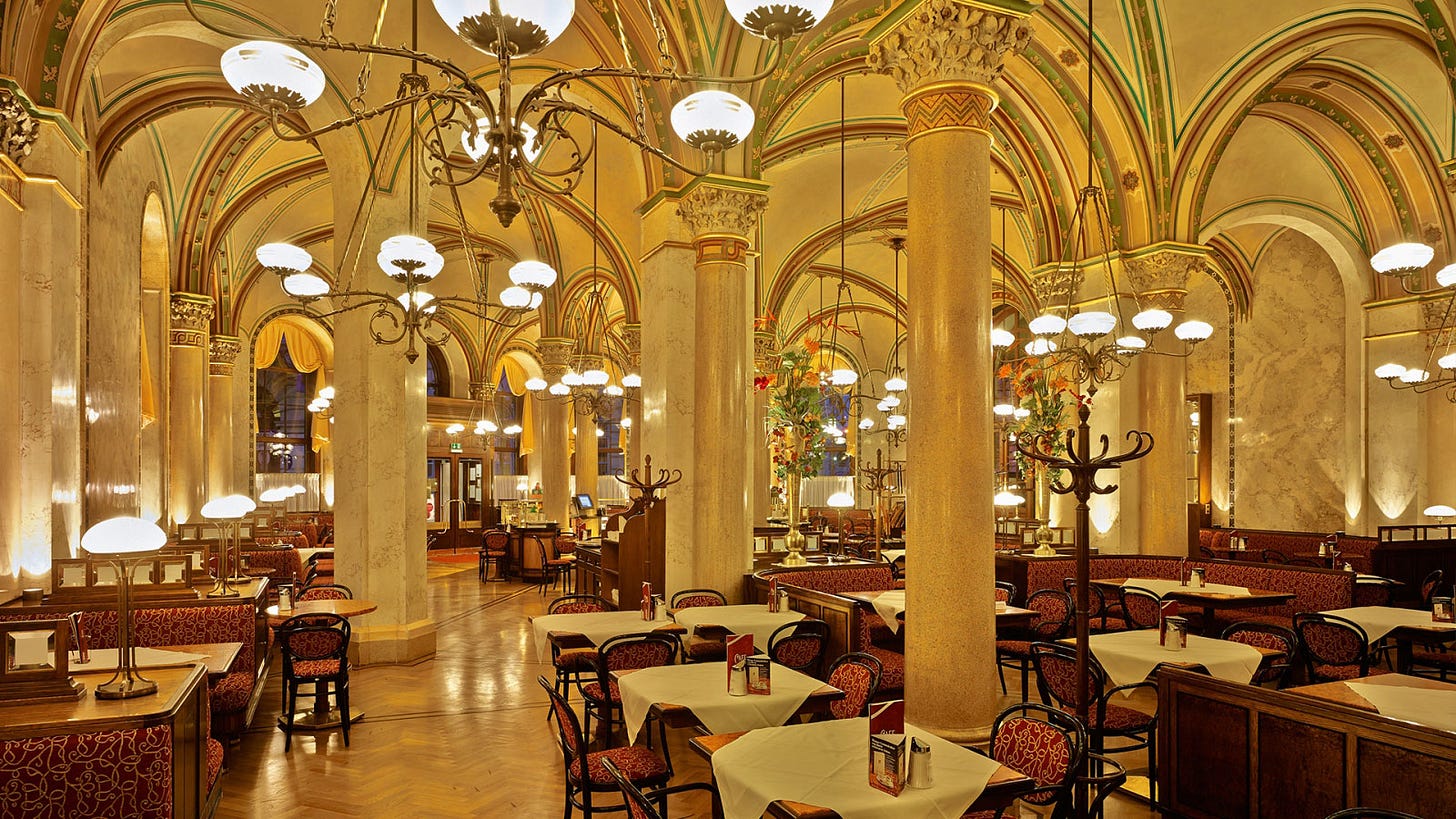 Café Central, Wiedeń - Secret World