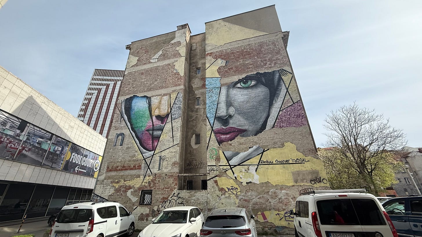 May be an image of street
