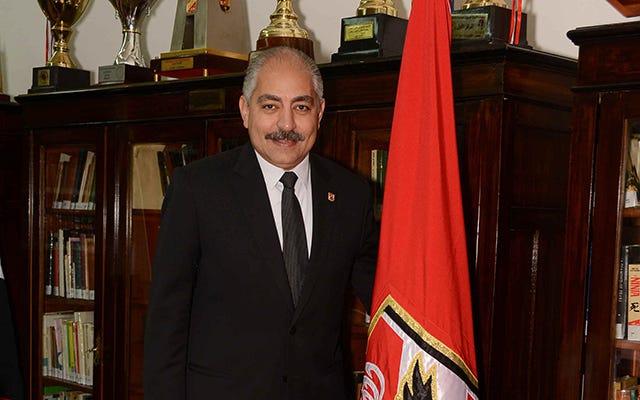 Al Ahly vice president El-Amry Farouk passes away at 53