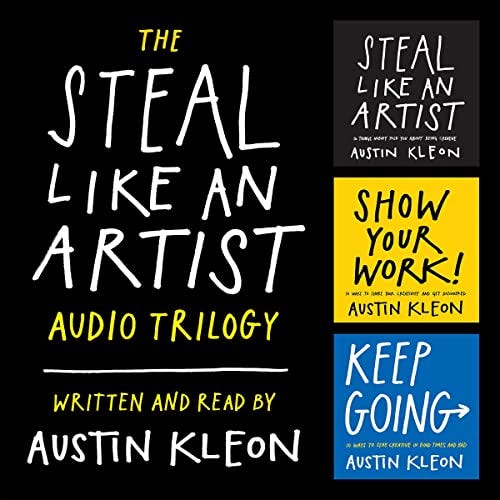 The Steal Like an Artist Audio Trilogy cover art