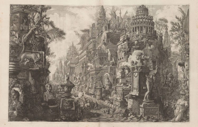 002: Le Antichita romane, volume 2 of 4, Opere di Giambattista Piranesi