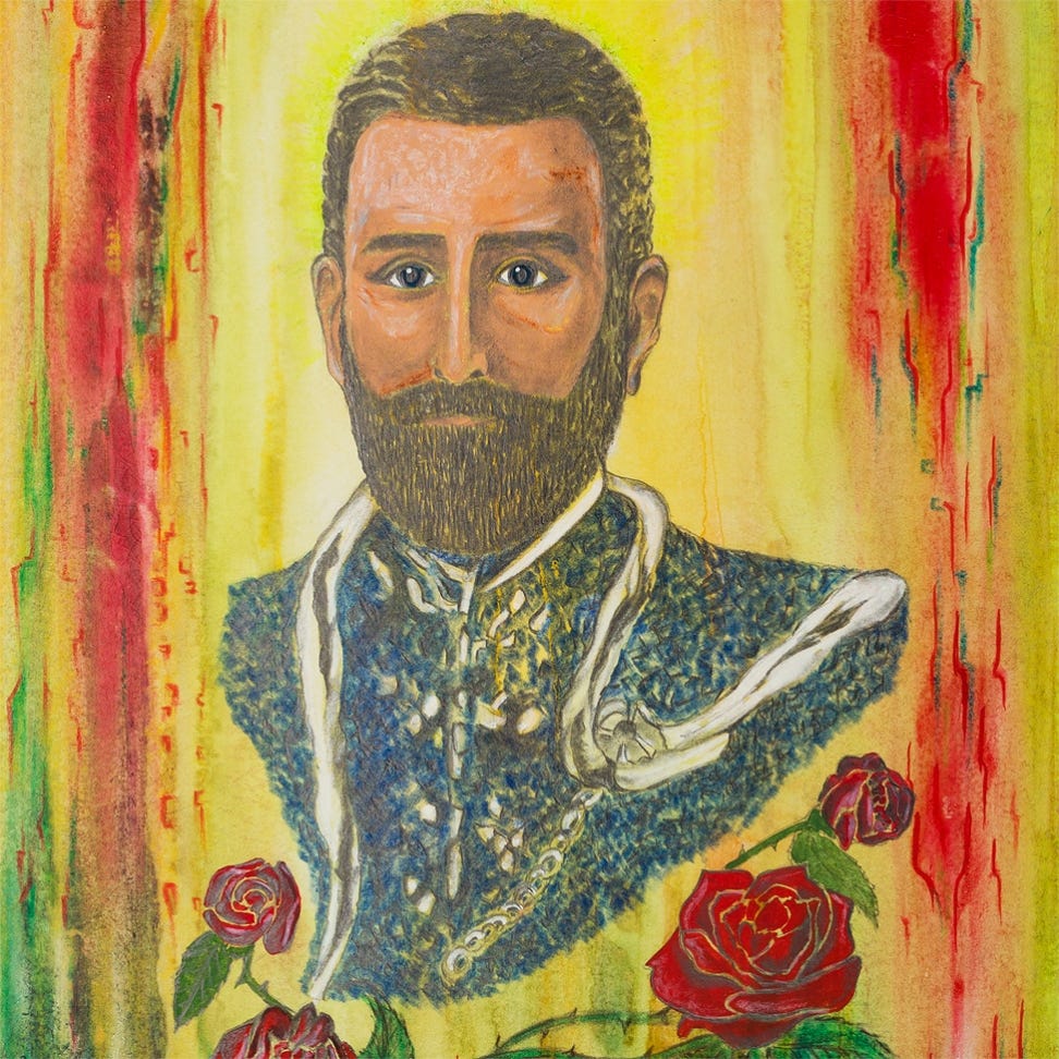 Christian Rosenkreuz' painting by HA Palten - explore contemporary art