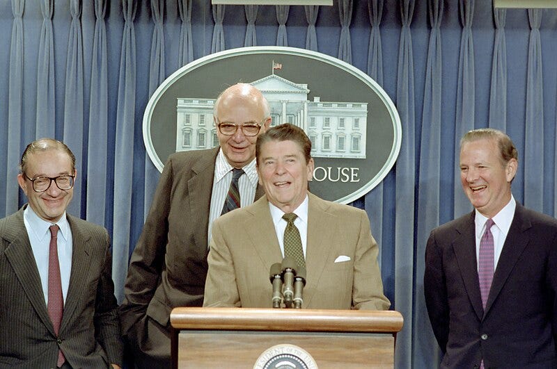 File:President Ronald Reagan announcing the nomination of Alan Greenspan as Chairman of the Board of Governors of the Federal Reserve Board.jpg