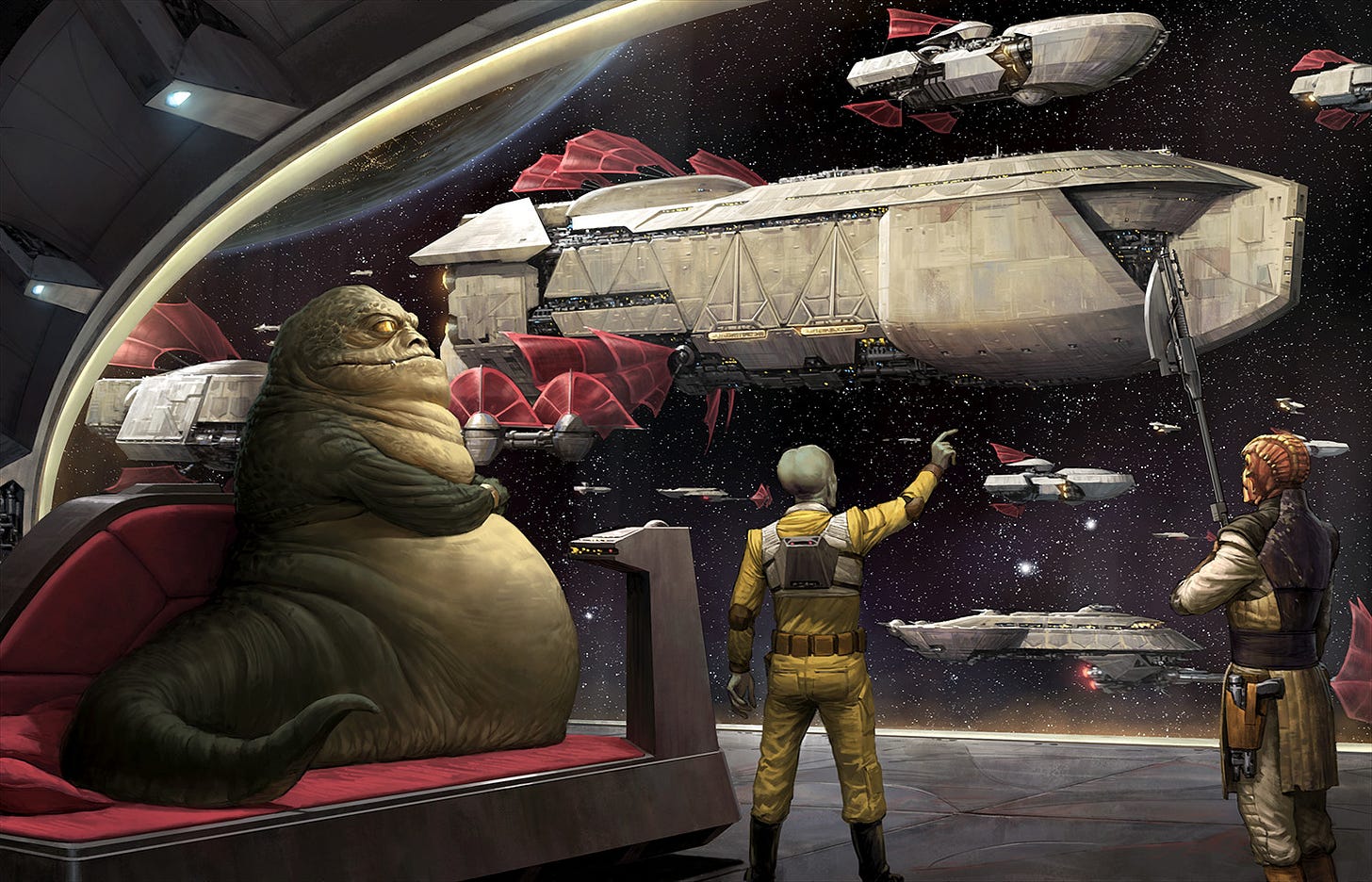 ArtStation - The Hutt Fleet