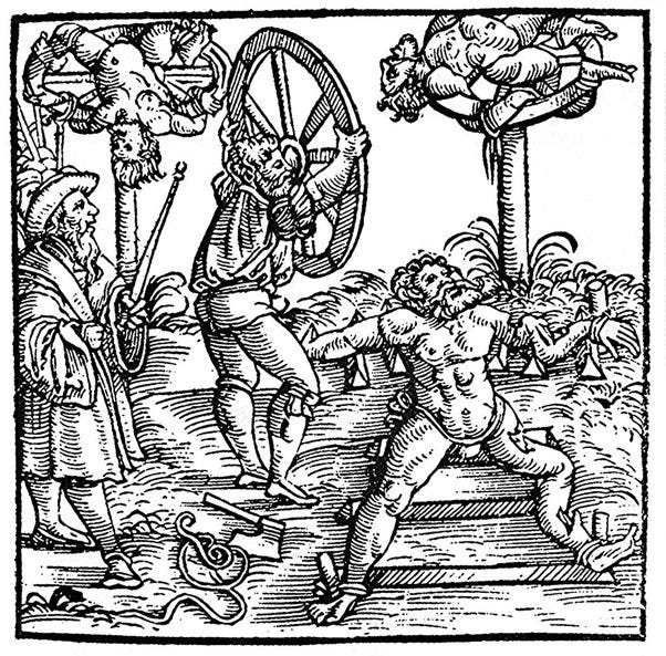 What did it mean to “break someone on the wheel”? Where and why was this  form of execution employed? - Quora