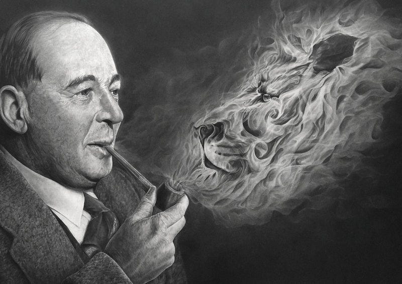 C.S. Lewis & the Untamed Lion – Jake Weidmann Artist and Master Penman