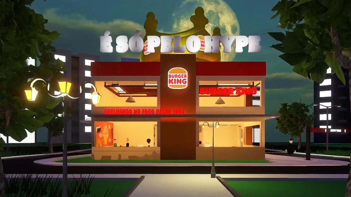 Burger King abre restaurante no Metaverso - GKPB - Geek Publicitário