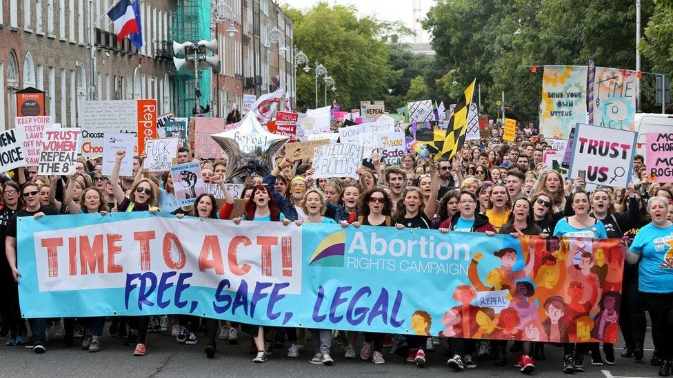 Irish abortion referendum: Vote to be held in May - BBC News