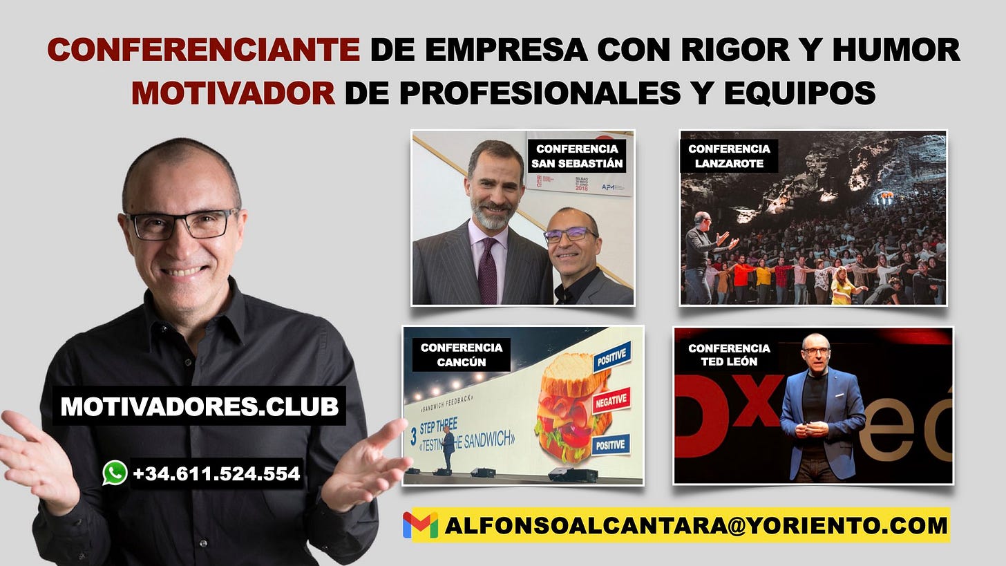 Alfonso Alcántara: imágenes de conferencias y datos de contacto