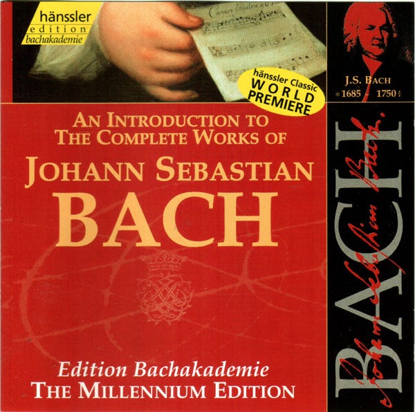 An Introduction To The Complete Works Of Johann Sebastian Bach - The Millennium Edition, Primary, 1 of 6