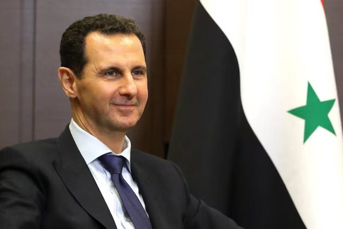 UPDATED THIRD TIME 12:58 PM EST -- Syrian President Bashar Assad RESIGNS; Has Left the Country