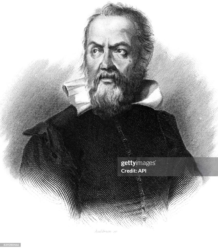 Portrait de l'astronome italien Galilée. News Photo - Getty Images
