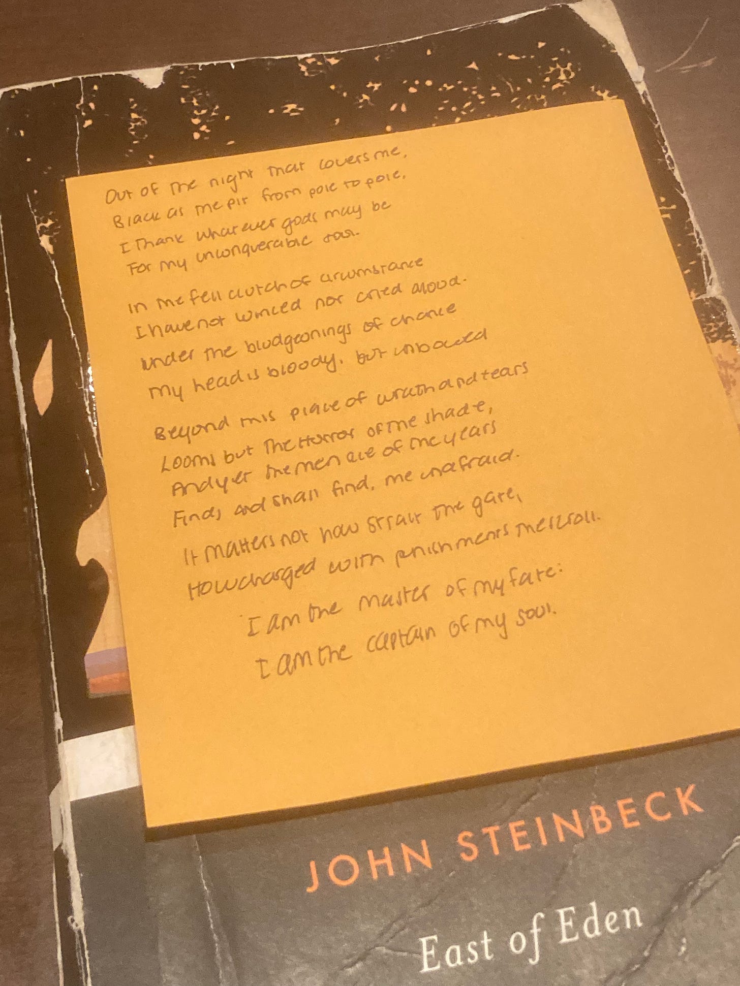 Sometimes the stuff you're assigned to read in high school is good, actually