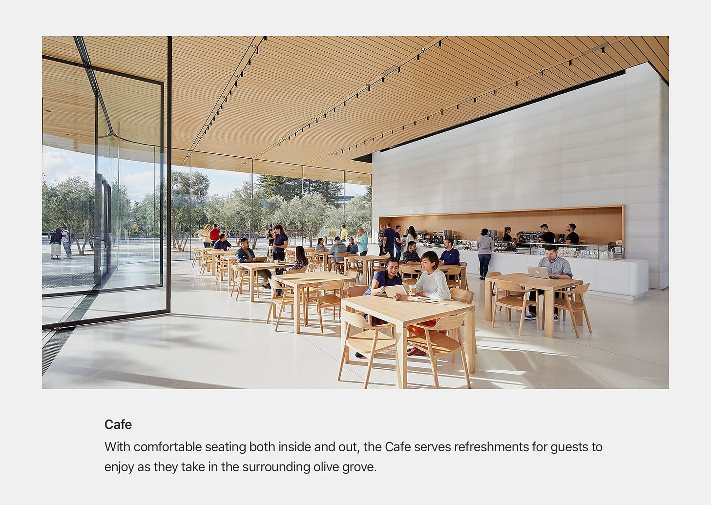 Apple Park Visitor Center — 2017 Screenshot