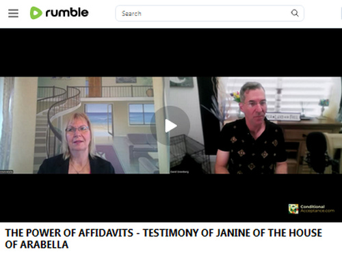 https://rumble.com/v5f7gl9-the-power-of-affidavits-testimony-of-janine-of-the-house-of-arabella.html?ysclid=m1d92lin2r112117247 