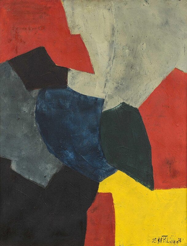 Serge Poliakoff | Composition abstraite (circa 1957) | Artsy