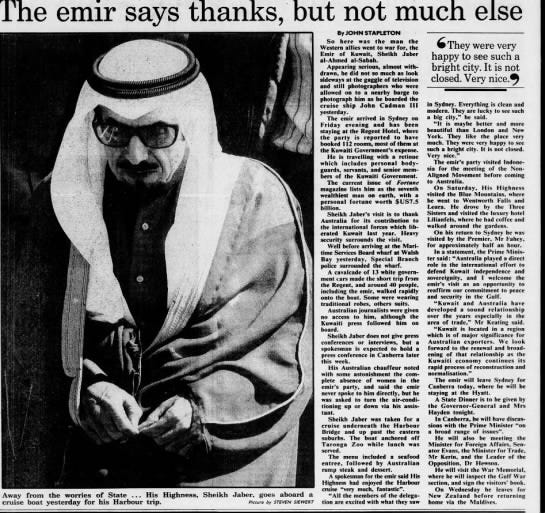 EMIR OF KUWAIT