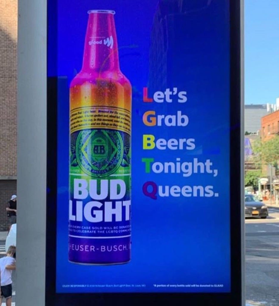 Bud Light ad