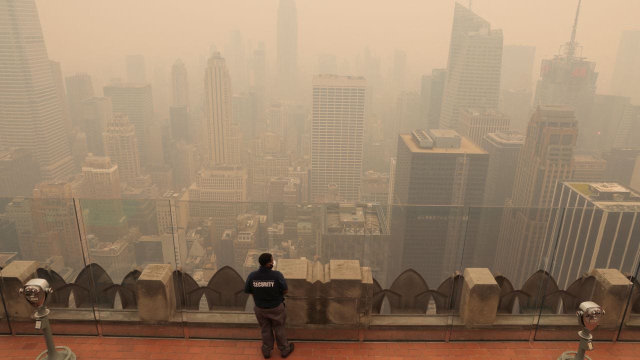 Global air pollution: While New York is choking on smog, for these cities  it's just another day | CNN