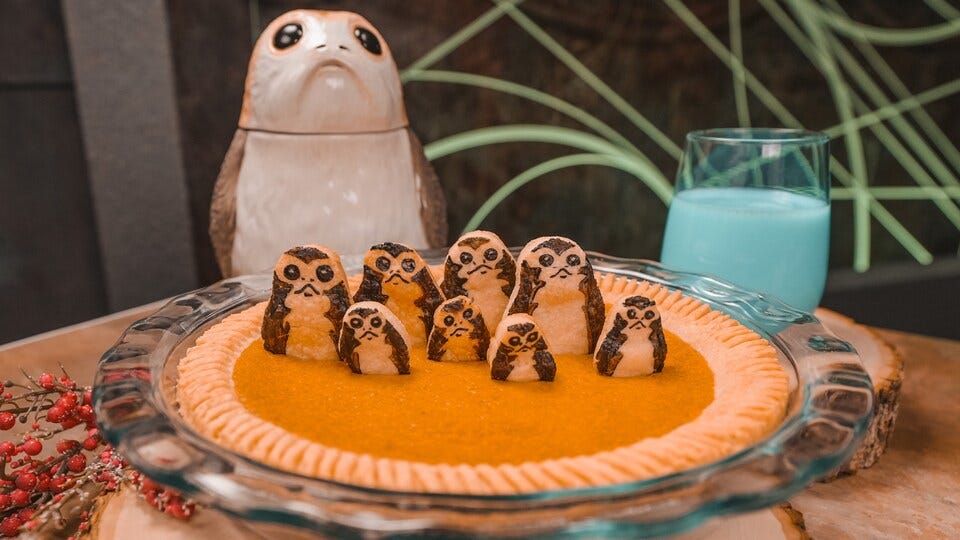 Serve Porgin Pie, the Galaxy's Cutest Thanksgiving Dessert