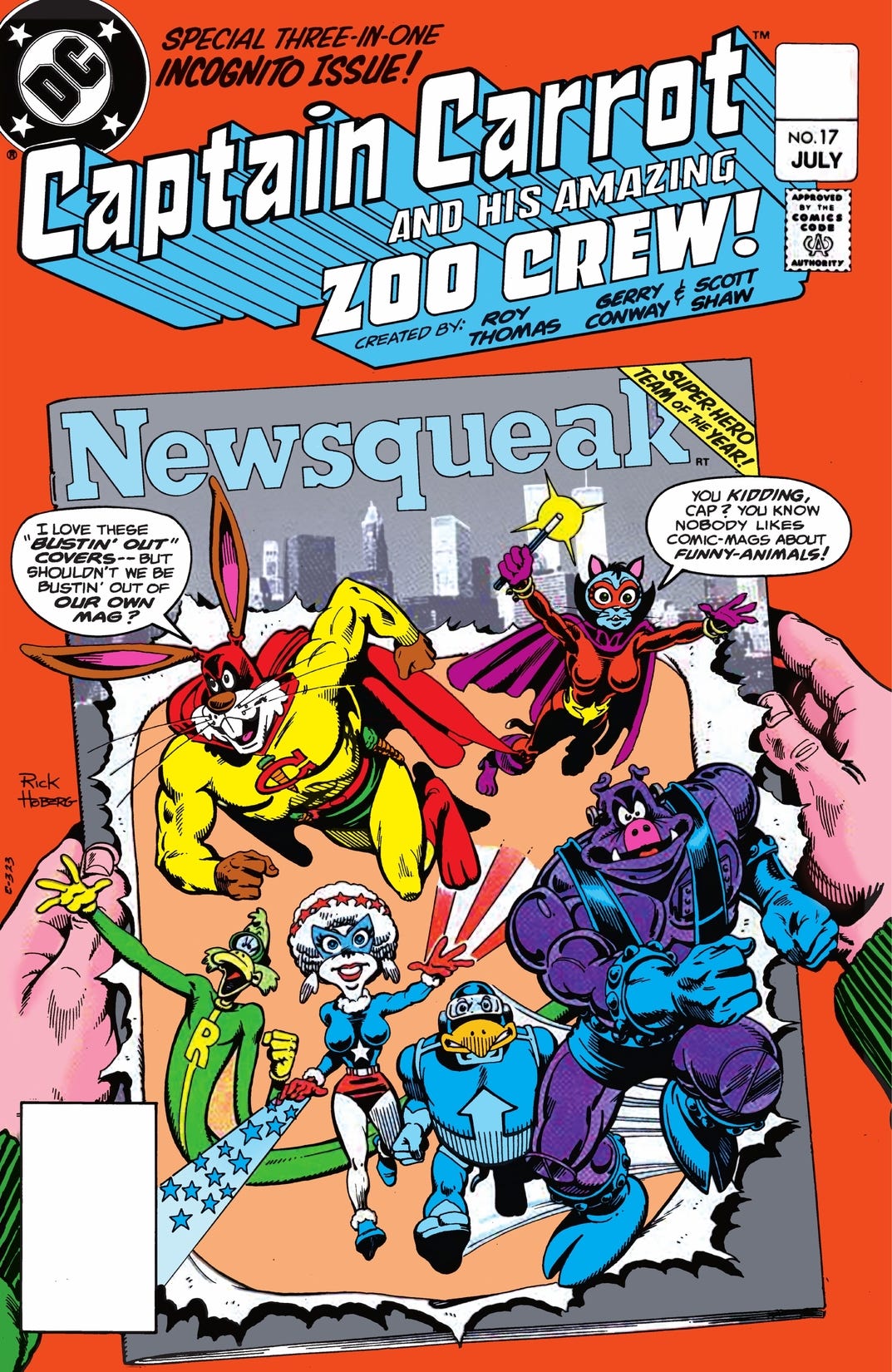 Captain Carrot and His Amazing Zoo Crew #17 preview image number 1