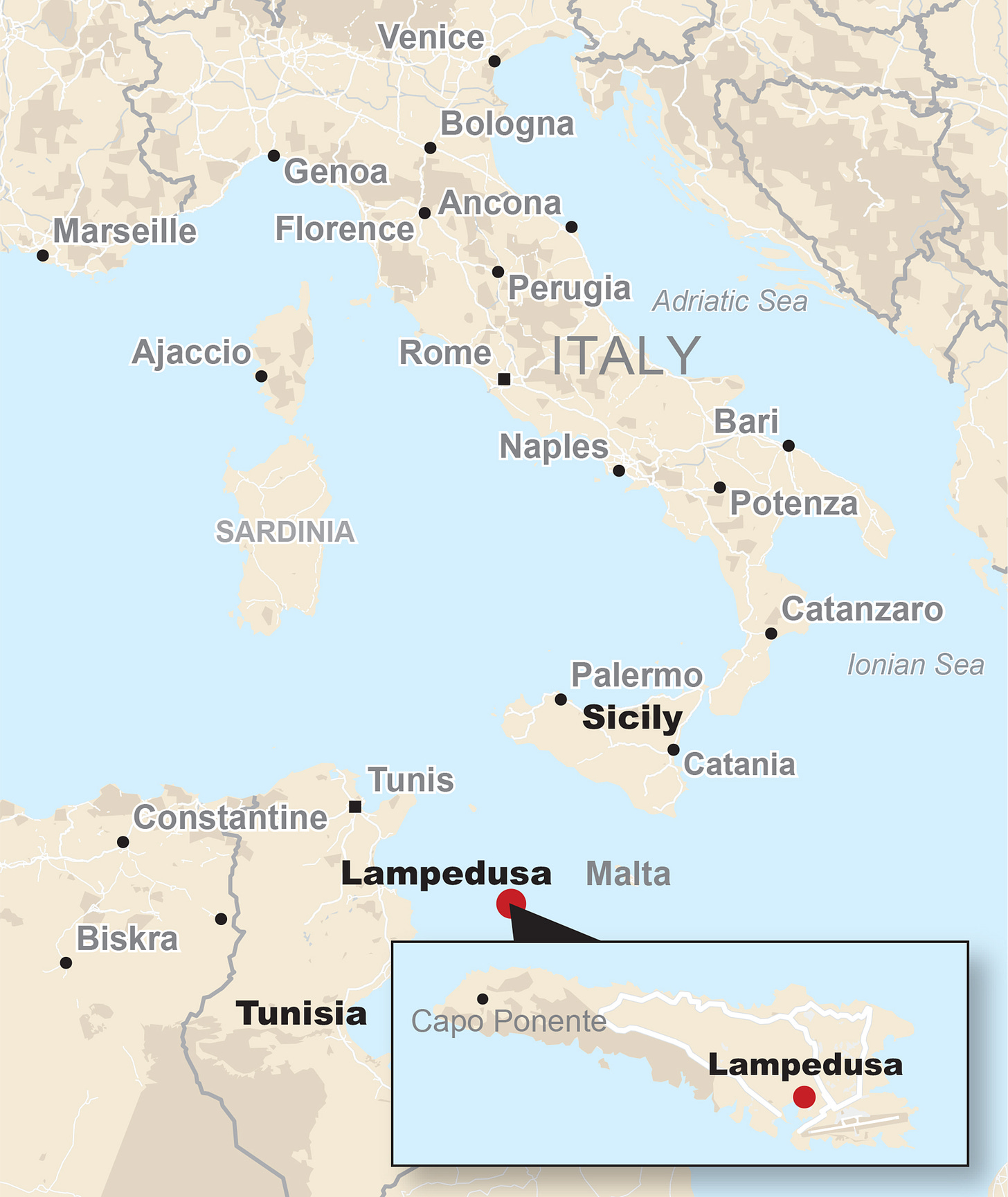 Lampedusa, Italy, shows America the future of lawless immigration