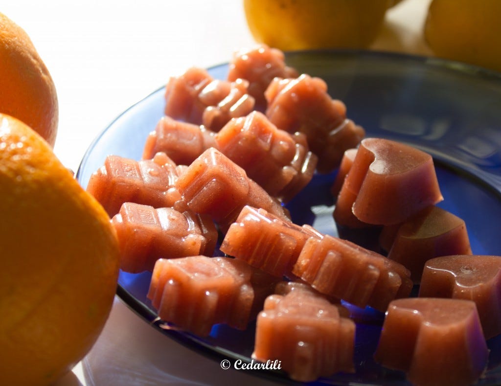 Pink Strawberry Grapefruit Gummies