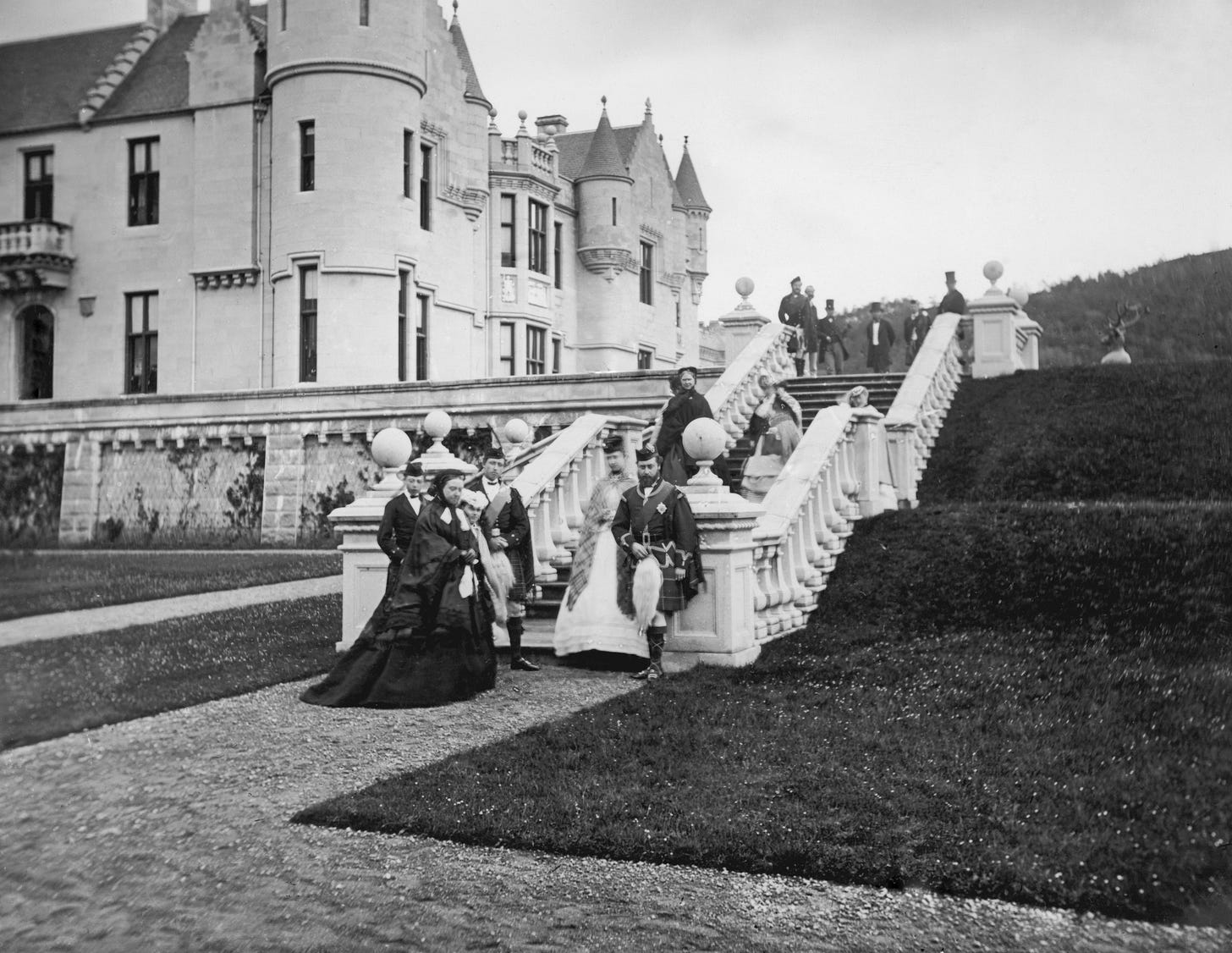 The Royal Family at Balmoral Castle Through the Years in Photos