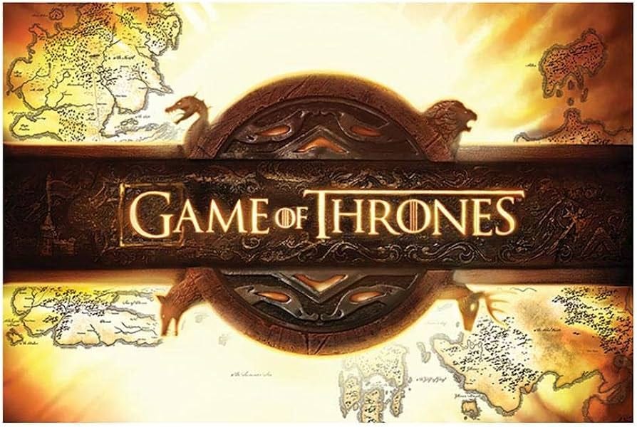 Amazon.de: Game of Thrones Drucken, Holz, Mehrfarbig, 61 x 91.5cm
