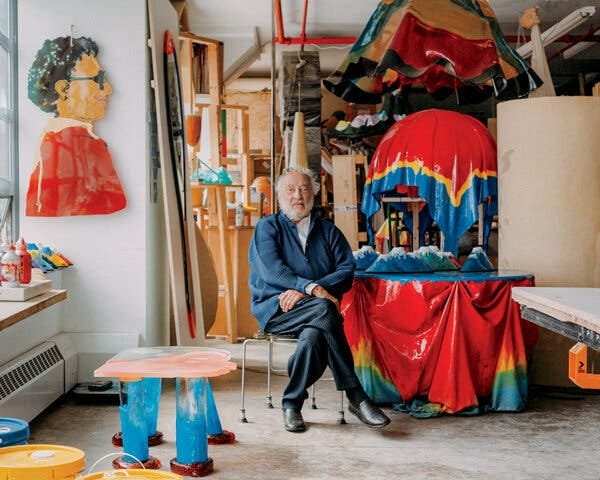 In All That He Does, Gaetano Pesce Looks to Counteract Sameness - The New  York Times