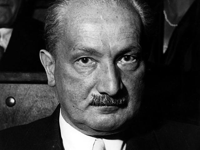 Martin Heidegger and the question of being