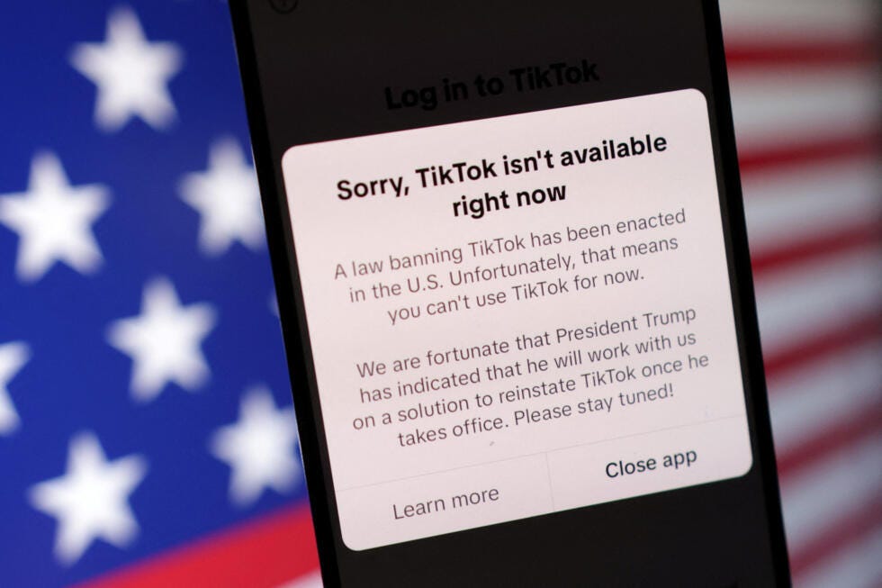TikTok restablecerá su servicio en EE. UU. tras un guiño de Trump