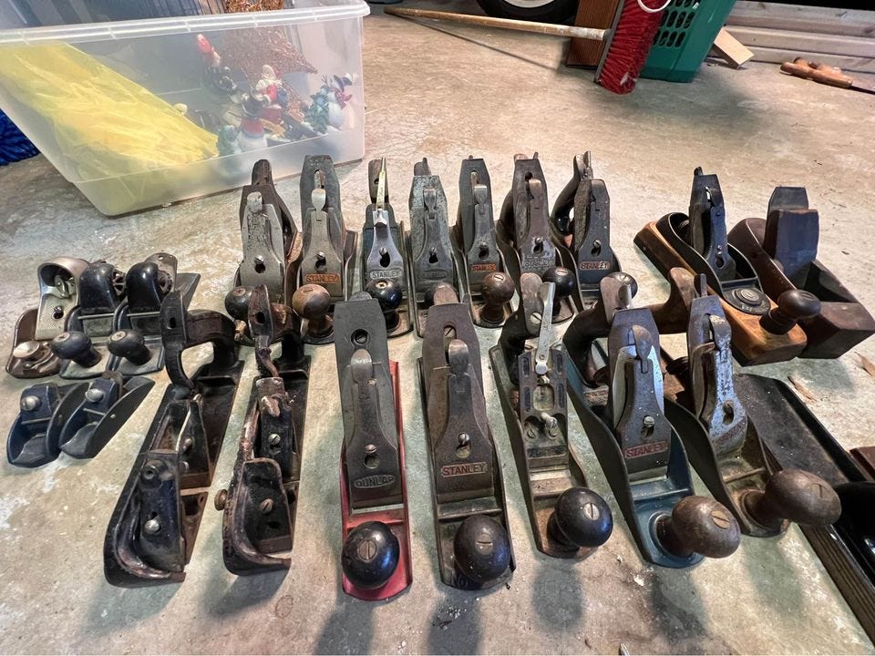 23 hand planes