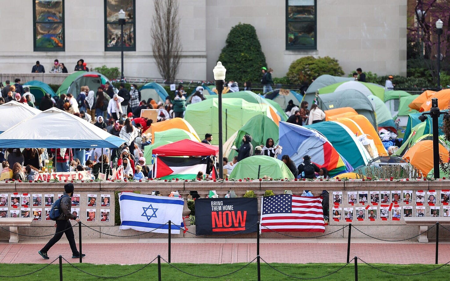 Columbia threatens to remove anti-Israel encampment as protests roil  universities | The Times of Israel