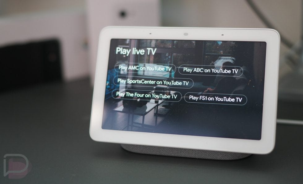 YouTube TV Subscribers, be on the Lookout for a $49 Nest Hub Offer