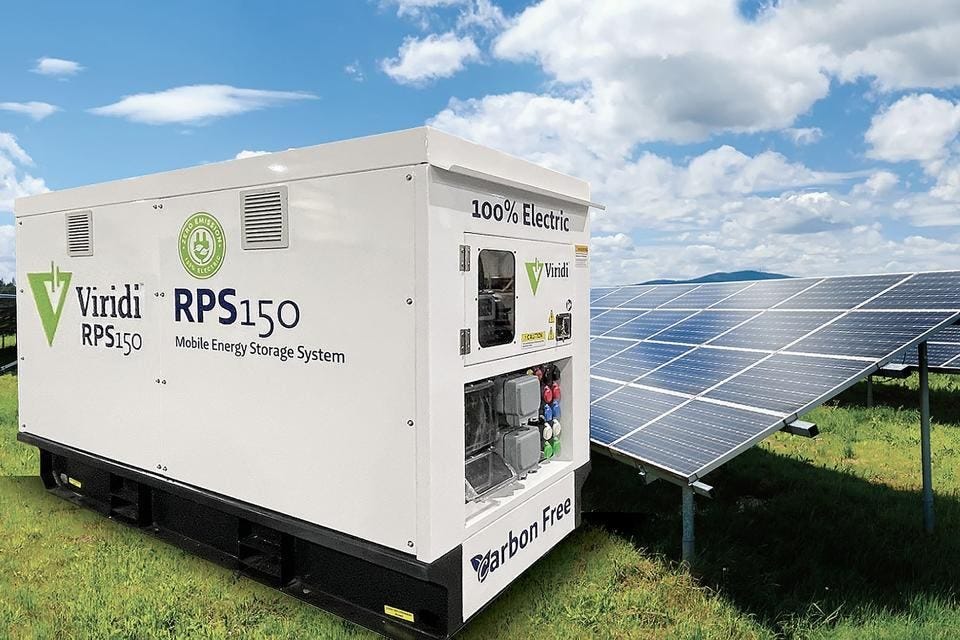 Viridi RPS 150 mobile battery unit