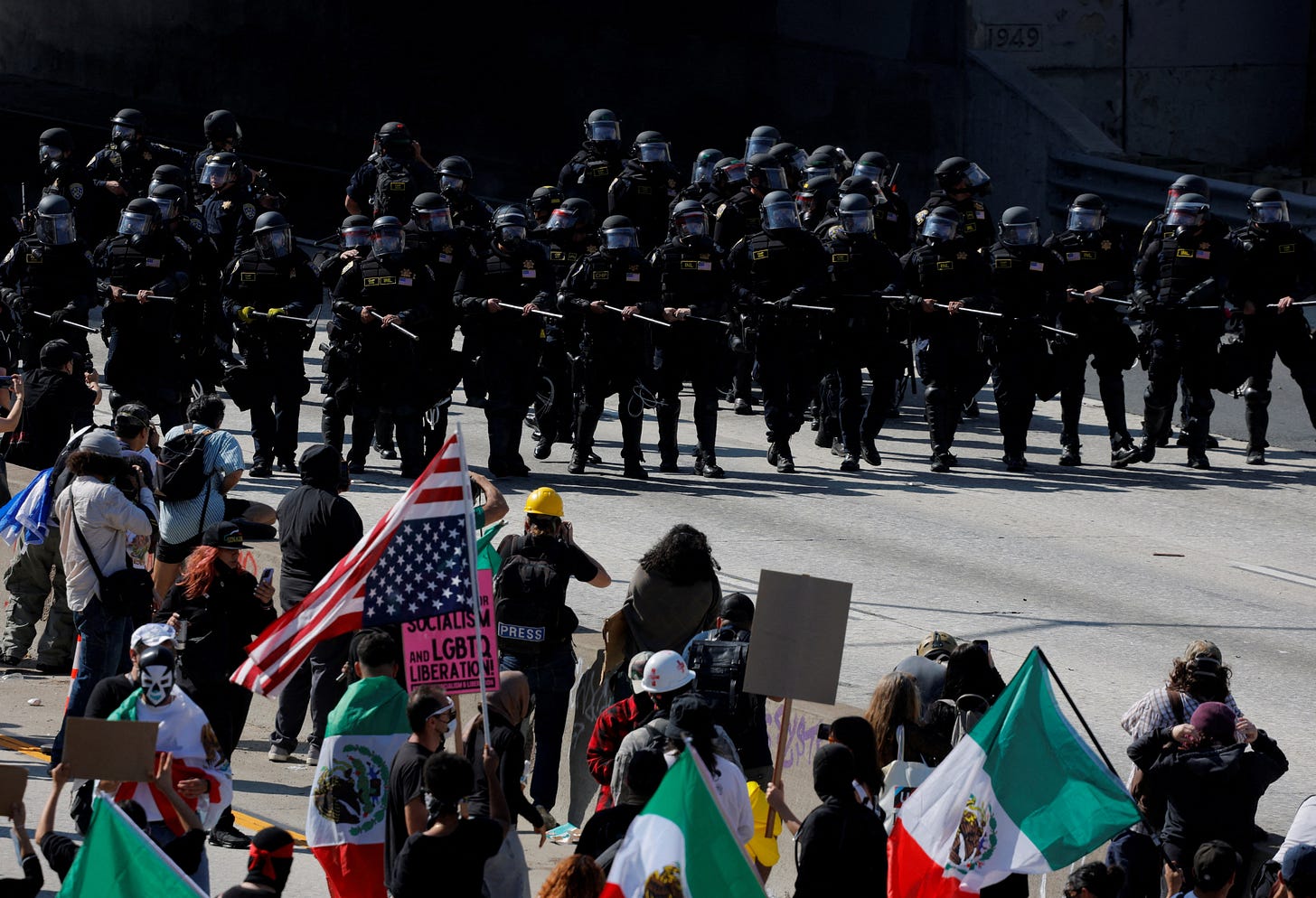LA Protests Live: Trump and Newsom clash, Marines deployed | Reuters