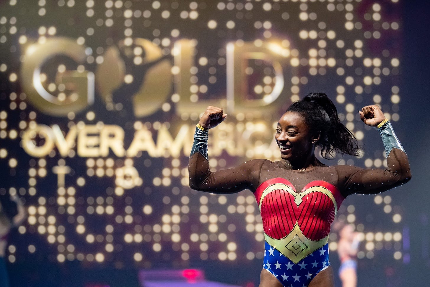 Frontwave Arena in Oceanside opened with a two-night event featuring seven-time gold medalist gymnast Simone Biles last week. The arena’s schedule is packed with concerts and professional sports. Courtesy photo