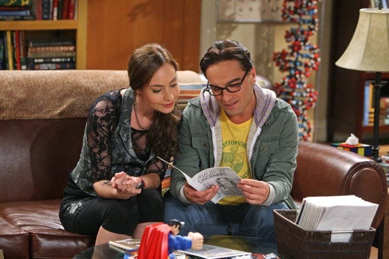 courtney ford with johnny galecki big bang theory movie tv tech geeks interview