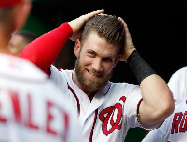 bryce harper nationals week 7 top man bulge winner mlb 2015